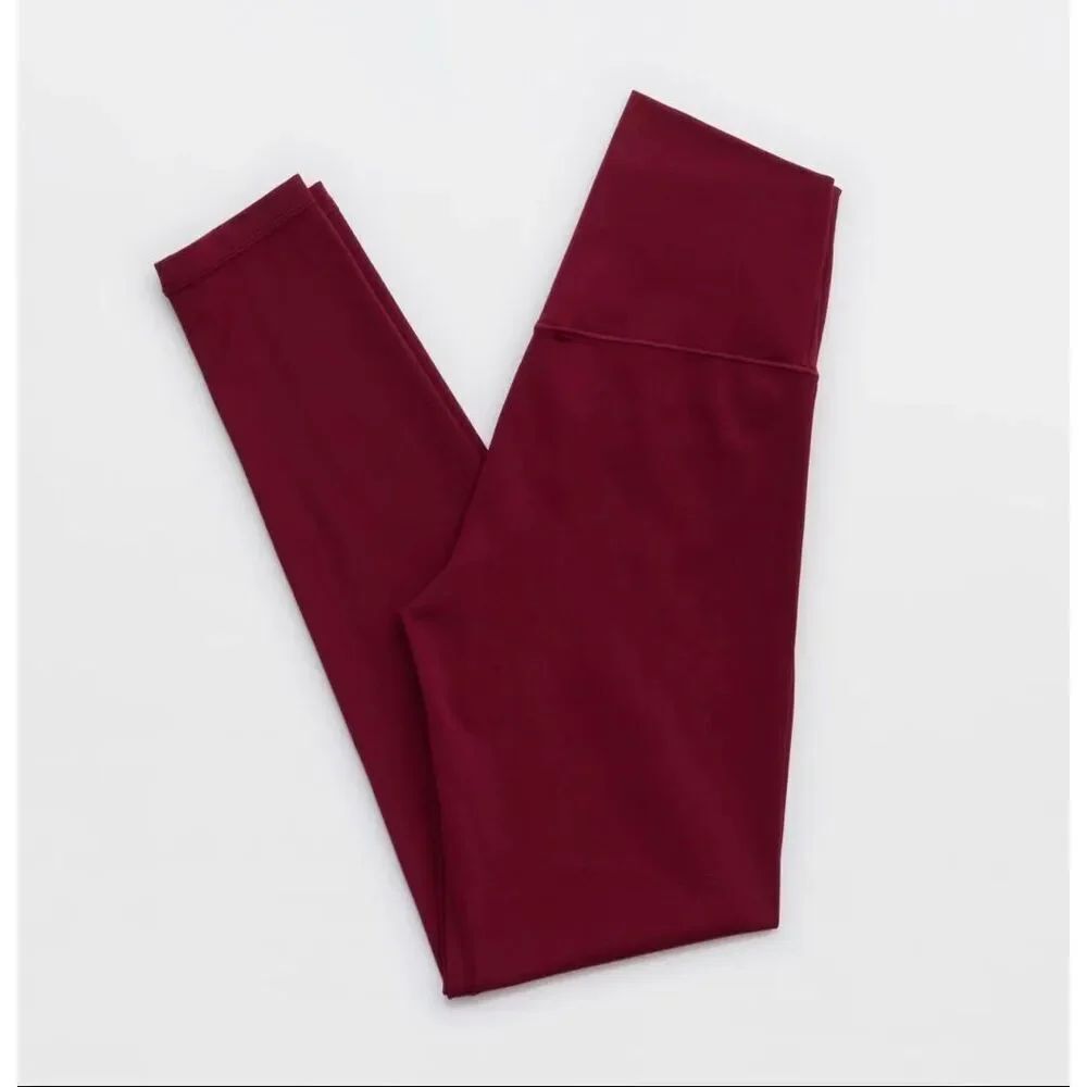 OFFLINE By Aerie High Waisted Legging Deep Cherry